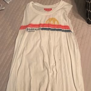 stranger things tank top